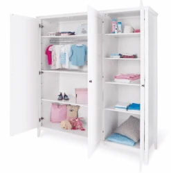 Pinolino Smilla 3 Piece Room Set – Large 14 Pinolino Smilla 3 Piece Room Set – Large -Kiddies Kingdom Store smillawardrobe 3 door