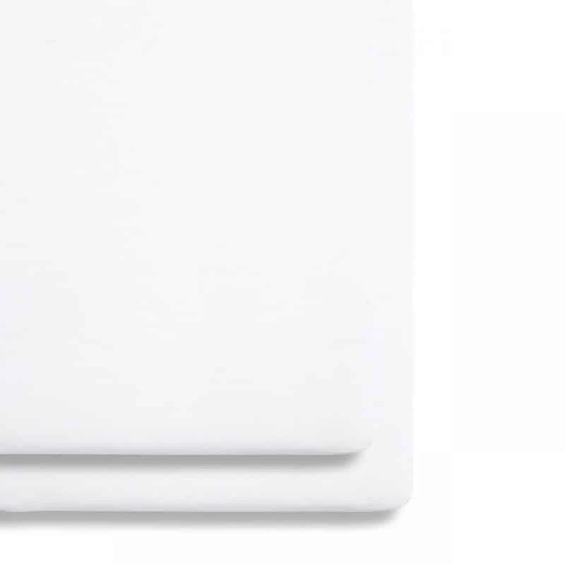 SnuzPod Crib 2 Pack Fitted Sheets White 2 SnuzPod Crib 2 Pack Fitted Sheets White - Image 2