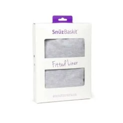 Snuzpod4 And SnuzBaskit With Stand Bundle – Natural And Grey -Kiddies Kingdom Store snuzbaskit liner ligth grey 2