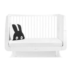 SnuzKot Skandi Cot Bed – White -Kiddies Kingdom Store snuzkot white 5