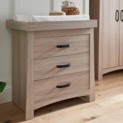 CuddleCo Isla 3 Piece Nursery Furniture Set – Ash -Kiddies Kingdom Store st 1