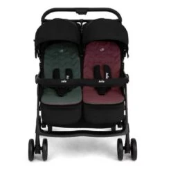 Joie Aire Twin Stroller – Shale -Kiddies Kingdom Store swe4r5t6