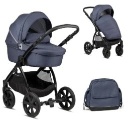 Noordi Fjordi 2 In 1 Pushchair – Jeans Blue