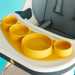 Koo-Di Tiny Tapas Silicone Placemat Buttercup 6 Koo-Di Tiny Tapas Silicone Placemat Buttercup -Kiddies Kingdom Store t4wtwt