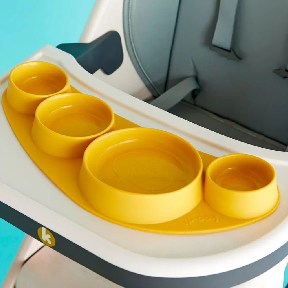 Koo-Di Tiny Tapas Silicone Placemat Buttercup 3 Koo-Di Tiny Tapas Silicone Placemat Buttercup - Image 3