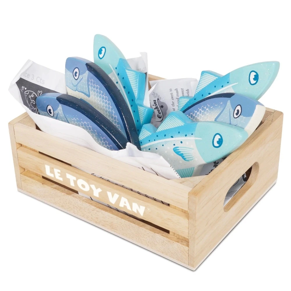 Le Toy Van Fresh Fish Crate 1 Le Toy Van Fresh Fish Crate
