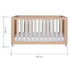 Tutti Bambini Fika Cot Bed – Light Oak/White Sand 17 Tutti Bambini Fika Cot Bed – Light Oak/White Sand -Kiddies Kingdom Store t7uy