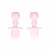 Bumkins Pink Silicone Chewtensils
