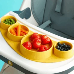 Koo-Di Tiny Tapas Silicone Placemat Buttercup 7 Koo-Di Tiny Tapas Silicone Placemat Buttercup -Kiddies Kingdom Store tetetet