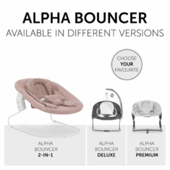 Hauck Alpha Bouncer 2 In 1 – Bambi Rose -Kiddies Kingdom Store tgutr