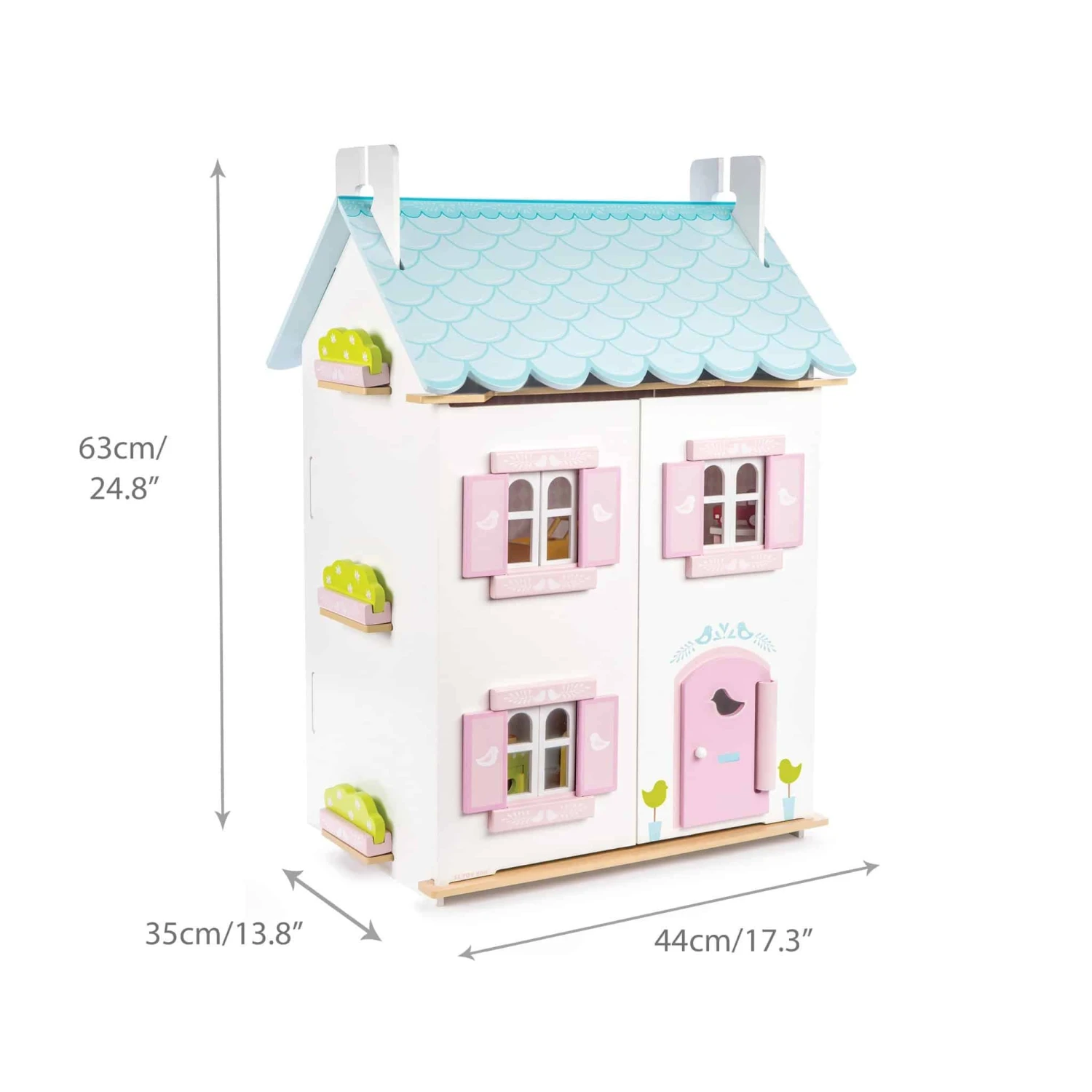 Le Toy Van Bluebird Dolls House With Furniture 7 Le Toy Van Bluebird Dolls House With Furniture - Image 7