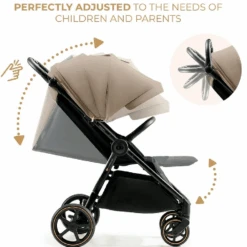 Kinderkraft Pushchair MITZY Linen Beige -Kiddies Kingdom Store tjjtd