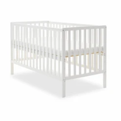 Obaby Bantam Cot Bed White -Kiddies Kingdom Store tjutju