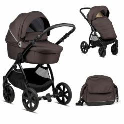Noordi Fjordi 2 In 1 Pushchair – Chocolade