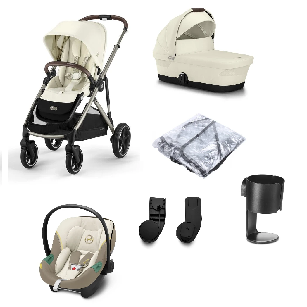 Cybex Gazelle S Travel System Seashell Beige 1 Cybex Gazelle S Travel System Seashell Beige