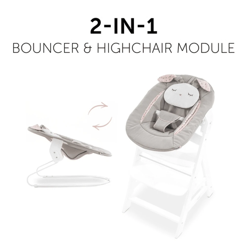 Hauck Alpha Bouncer 2 In 1 – Beige Bloom 11 Hauck Alpha Bouncer 2 In 1 – Beige Bloom - Image 11
