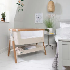 Tutti Bambini CoZee Bedside Crib – Scandinavian Walnut/Ecru 10 Tutti Bambini CoZee Bedside Crib – Scandinavian Walnut/Ecru -Kiddies Kingdom Store tutti bambini cozee bedside crib scandinavian walnut ecru 5