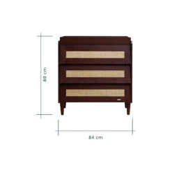 Tutti Bambini Japandi 3 Piece Room Set – Warm Walnut -Kiddies Kingdom Store tutti bambini japandi chest changer warm walnut 8