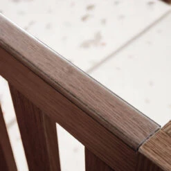 Tutti Bambini Japandi Cot Bed – Warm Walnut -Kiddies Kingdom Store tutti bambini japandi mini cot bed warm walnut 13 2