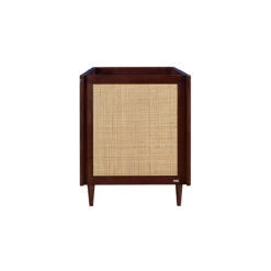 Tutti Bambini Japandi Cot Bed – Warm Walnut -Kiddies Kingdom Store tutti bambini japandi mini cot bed warm walnut 8