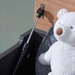 Tutti Bambini Rio 5 Piece Nursery Room Set With Toy Box- Slate Grey/Oak 32 Tutti Bambini Rio 5 Piece Nursery Room Set With Toy Box- Slate Grey/Oak -Kiddies Kingdom Store tutti bambini rio toy box slate grey oak 3