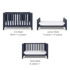 Tutti Bambini Tivoli 2 Piece Nursery Room Set -Kiddies Kingdom Store tutti bambini tivoli cot bed 8
