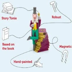 Tonies Roald Dahl Charlie And The Chocolate Factory 9 Tonies Roald Dahl Charlie And The Chocolate Factory -Kiddies Kingdom Store twsgd