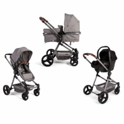 Red Kite Push Me Savanna I 3 In 1 Travel System Graphite