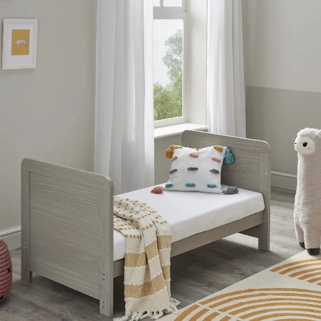 Babymore Caro 4-1 Cot Bed 2 Piece Nursery Set – Grey Wash 7 Babymore Caro 4-1 Cot Bed 2 Piece Nursery Set – Grey Wash - Image 7