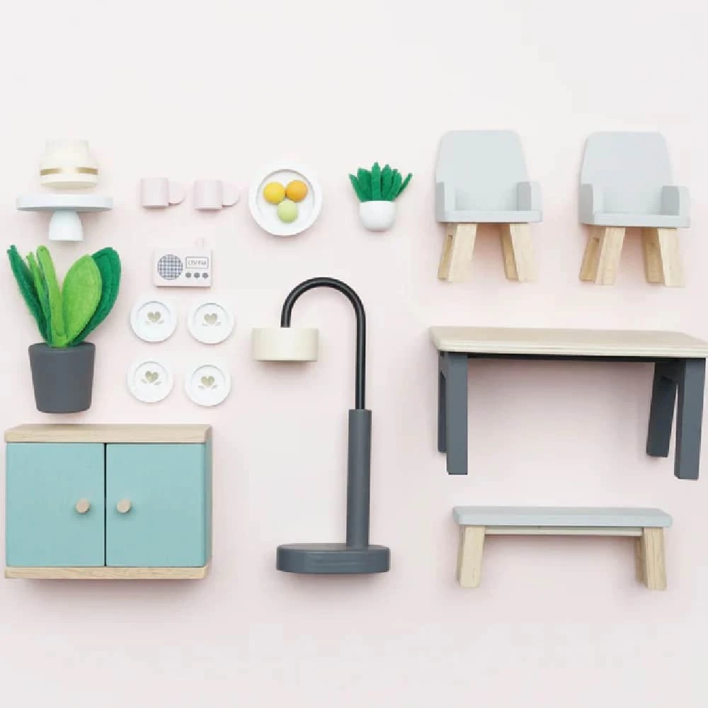 Le Toy Van Doll House Dining Room 4 Le Toy Van Doll House Dining Room - Image 4