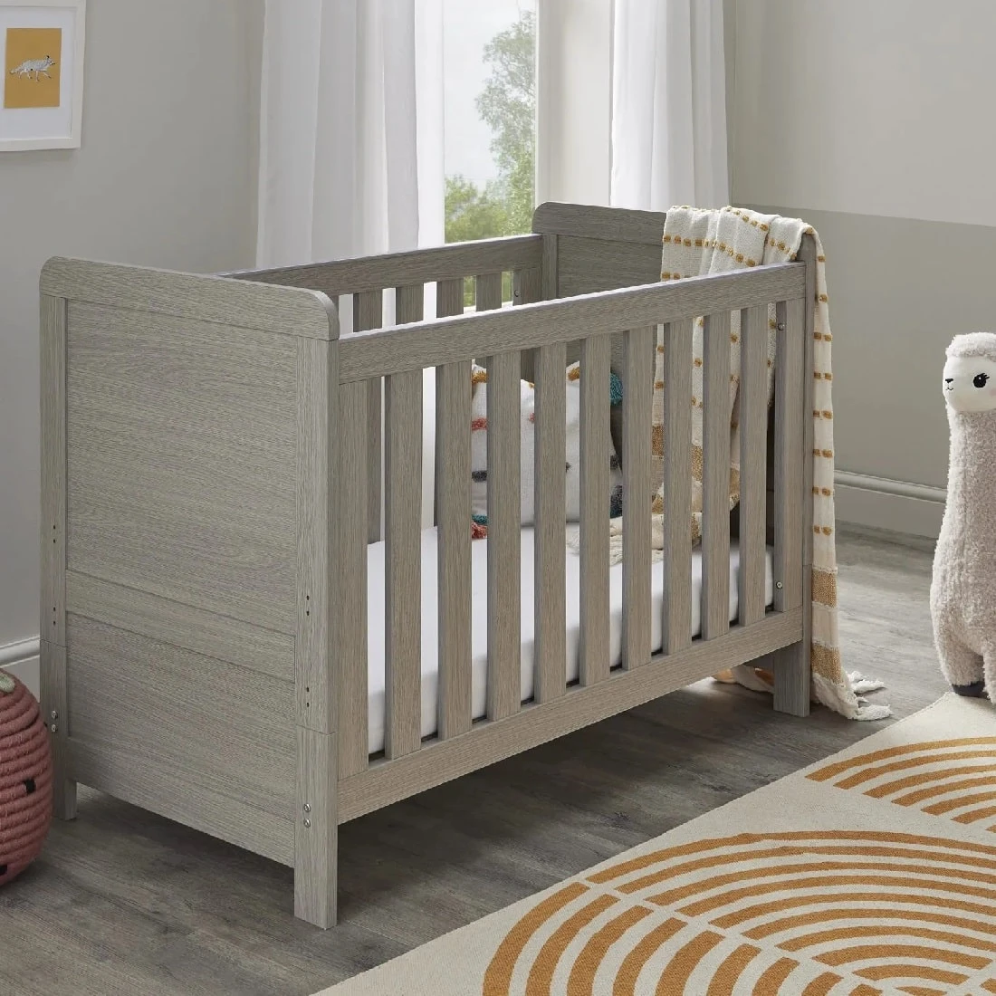 Babymore Caro 4-1 Cot Bed 2 Piece Nursery Set – Grey Wash 6 Babymore Caro 4-1 Cot Bed 2 Piece Nursery Set – Grey Wash - Image 6