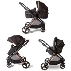 Push Me Pace I 3 In 1 Travel System – Amber