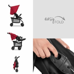 Hauck Red Sport Pushchair -Kiddies Kingdom Store uetuww4