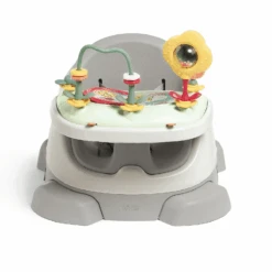 Mamas & Papas Bug Floor And Booster Seat With Activity Tray – Grey -Kiddies Kingdom Store uhh