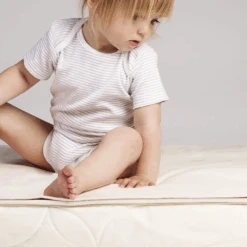 Little Green Sheep Organic Cot Bed Mattress Protector (70cm By 140cm) 5 Little Green Sheep Organic Cot Bed Mattress Protector (70cm By 140cm) -Kiddies Kingdom Store ujhki 1