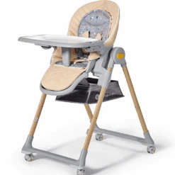 Kinderkraft High Chair LASTREE Wooden -Kiddies Kingdom Store ukouy