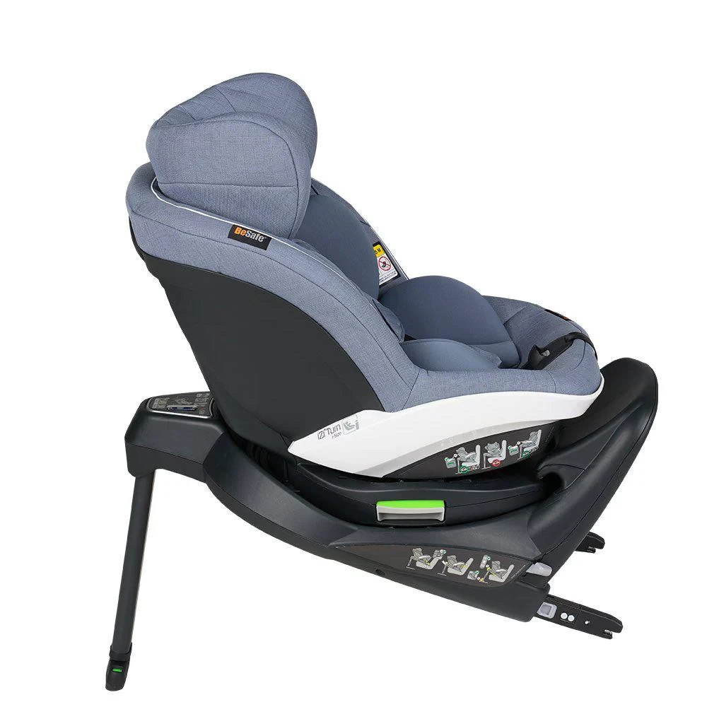 BeSafe IZi Turn B I-Size Cloud Melange 3 BeSafe IZi Turn B I-Size Cloud Melange - Image 3