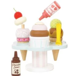 Le Toy Van Ice Cream Trolley Bundle -Kiddies Kingdom Store ut 1
