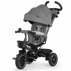 Kinderkraft Grey SPINSTEP Trike -Kiddies Kingdom Store uuuuuuuu 1
