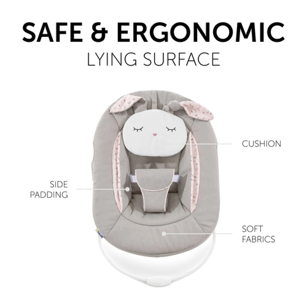 Hauck Alpha Bouncer 2 In 1 – Beige Bloom 8 Hauck Alpha Bouncer 2 In 1 – Beige Bloom - Image 8