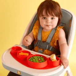 Koo-Di Tiny Tapas Silicone Placemat Ladybug 6 Koo-Di Tiny Tapas Silicone Placemat Ladybug -Kiddies Kingdom Store uyj