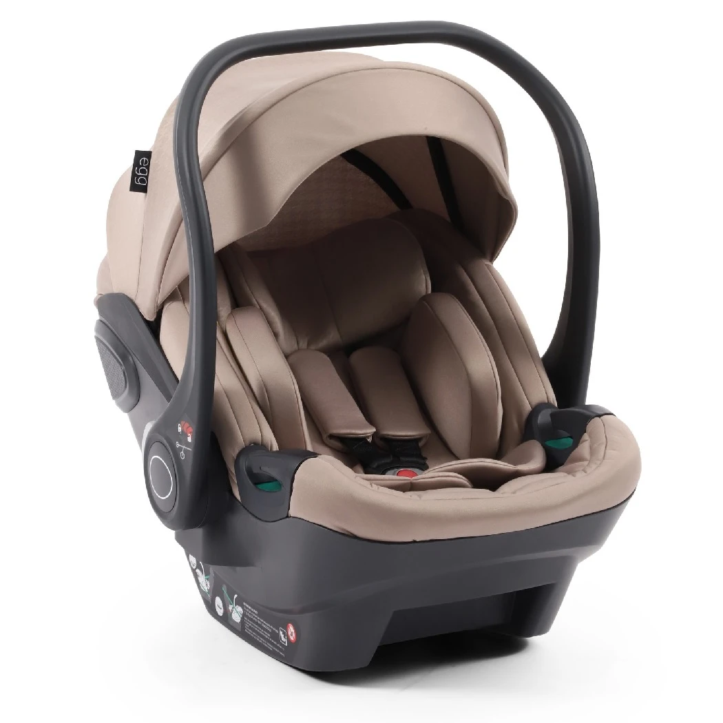 Egg 3 Car Seat Houndstooth Almond 1 Egg 3 Car Seat Houndstooth Almond