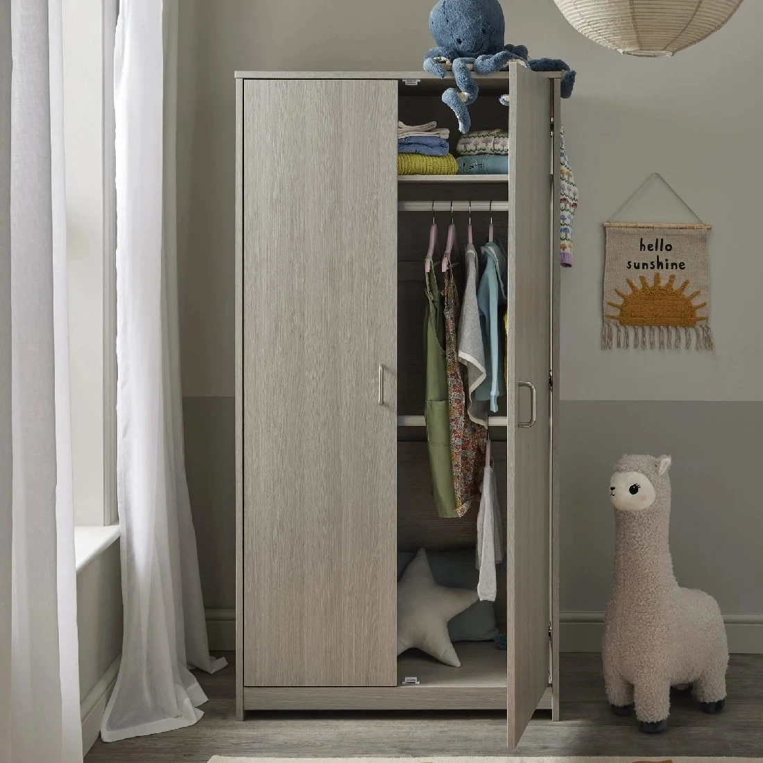 Babymore Caro 3 Piece Nursery Set – Grey Wash 7 Babymore Caro 3 Piece Nursery Set – Grey Wash - Image 7