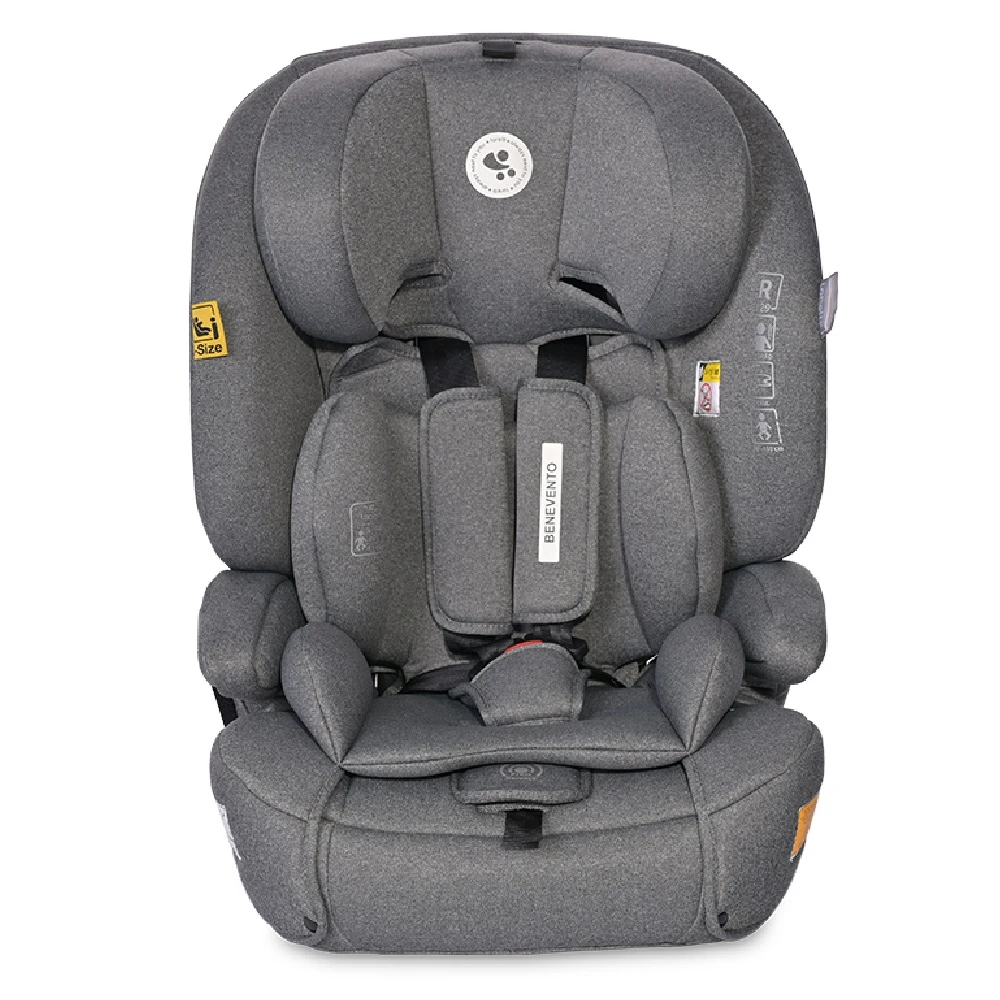 Lorelli Benevento ISOFIX Car Seat – Grey 3 Lorelli Benevento ISOFIX Car Seat – Grey - Image 3