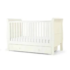 Mamas & Papas Mia 2 Piece Nursery Set White -Kiddies Kingdom Store vdgfrhtg
