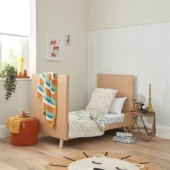 Tutti Bambini Fika 4in1 3 Piece Room Set – Light Oak/White Sand -Kiddies Kingdom Store vdghjt 2