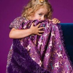 Bizzi Growin Fantasia Koochicoo Fluffy Blanket -Kiddies Kingdom Store vdgryhu