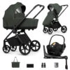 Venicci Claro 3-in-1 Travel System + 360 Base Travel System – Forest