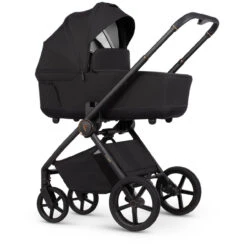 Venicci Claro 3-in-1 Tiago + 360 Base Travel System – Noir -Kiddies Kingdom Store venicci claro pushchair noir 1 2
