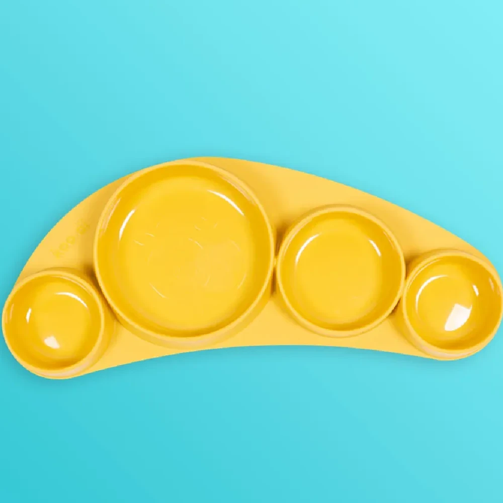Koo-Di Tiny Tapas Silicone Placemat Buttercup 1 Koo-Di Tiny Tapas Silicone Placemat Buttercup